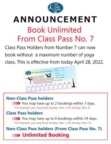 Book Unlimited From Class Pass No. 7